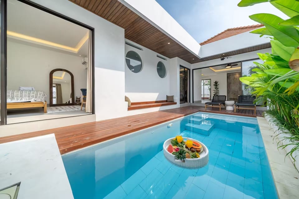 Design Villa, 2 Bedrooms, Private Pool | Pool | Outdoor pool, pool umbrellas, sun loungers