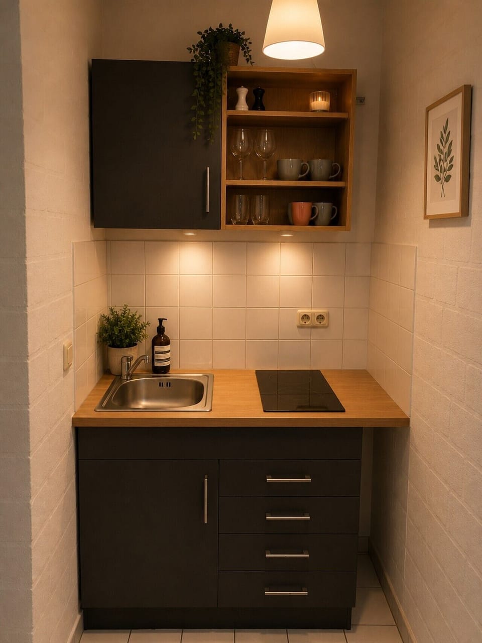 Fully Equipped Kitchenette