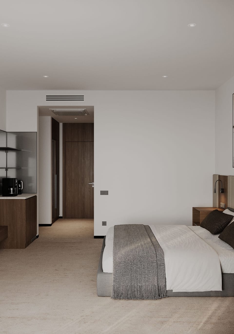 Classic Double or Twin Room, Balcony, Mountain View | Minibar, in-room safe, desk, laptop workspace