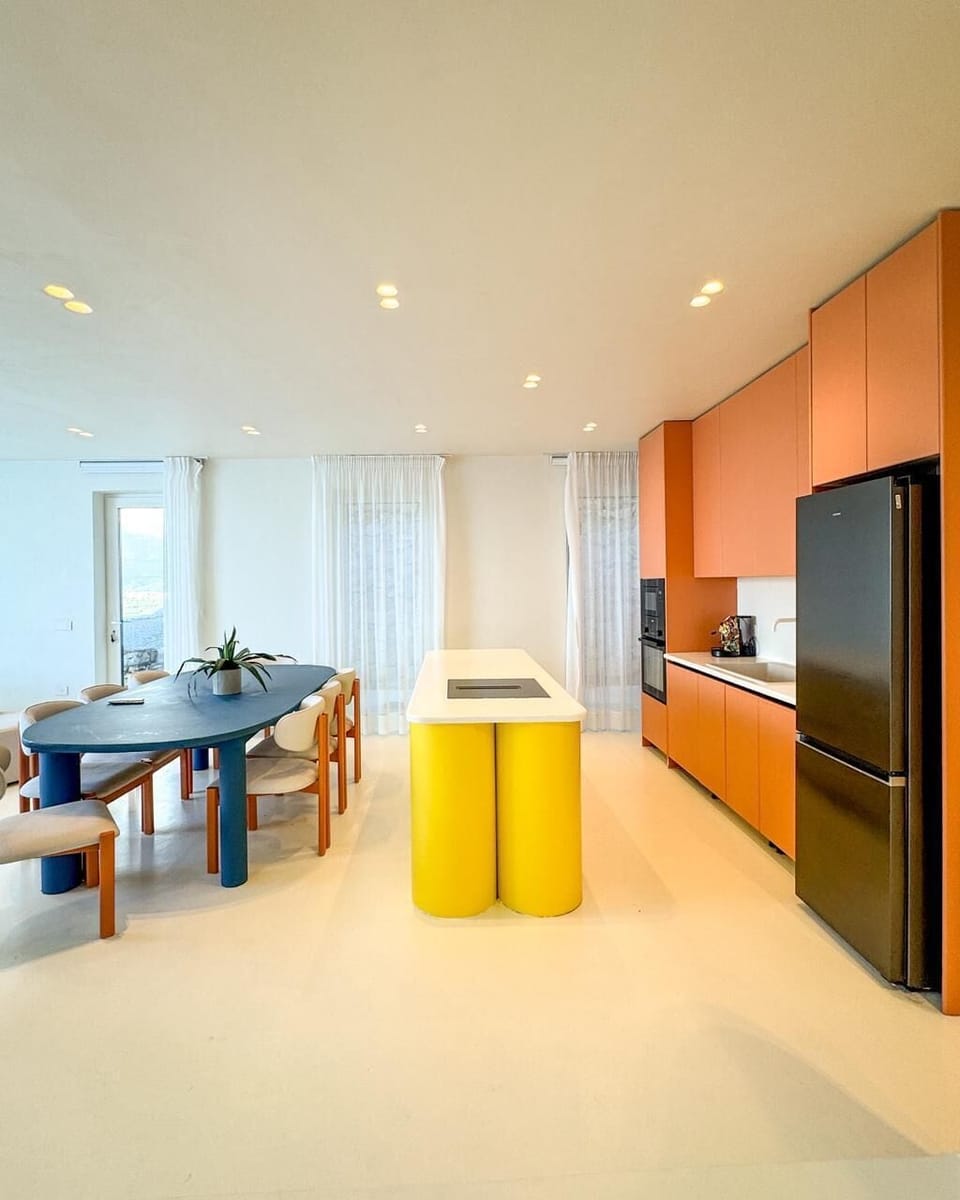 Luxury Villa, Private Pool, Lake View | Private kitchen | Fridge, microwave, oven, stovetop