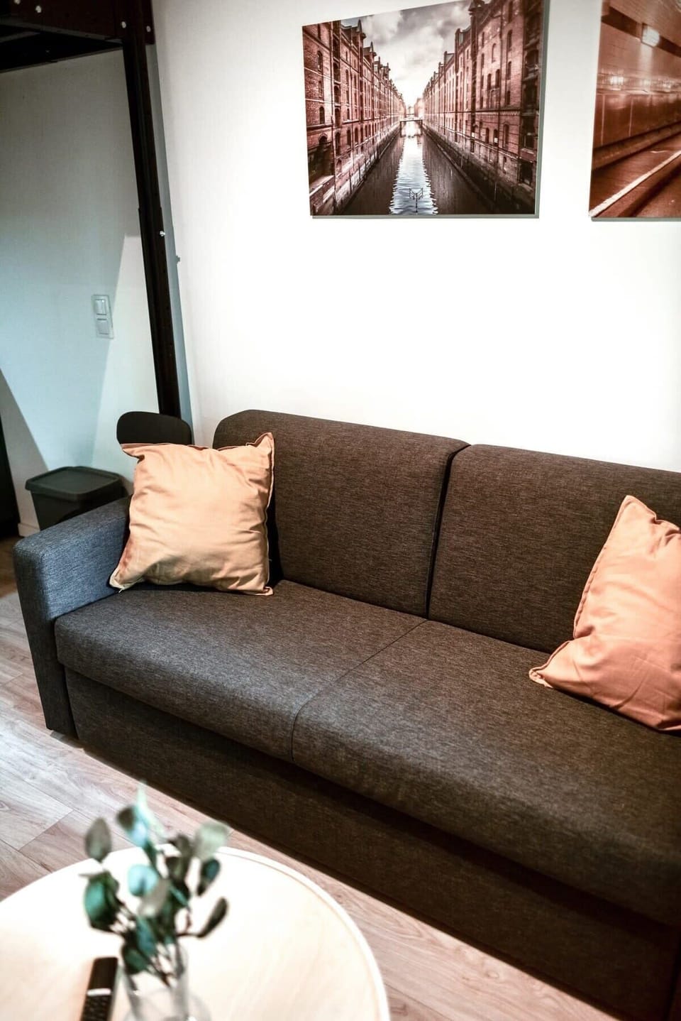 Sofa bed for two guests