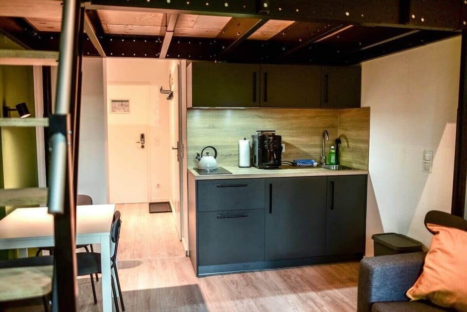Fully Equipped Kitchenette in Living Space