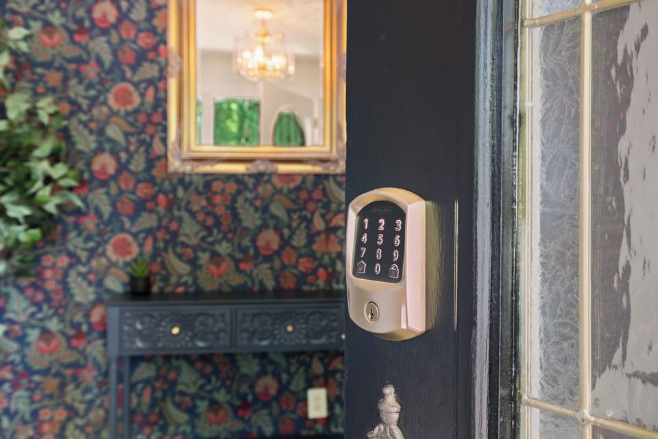 Convenient entry with secure keypad access