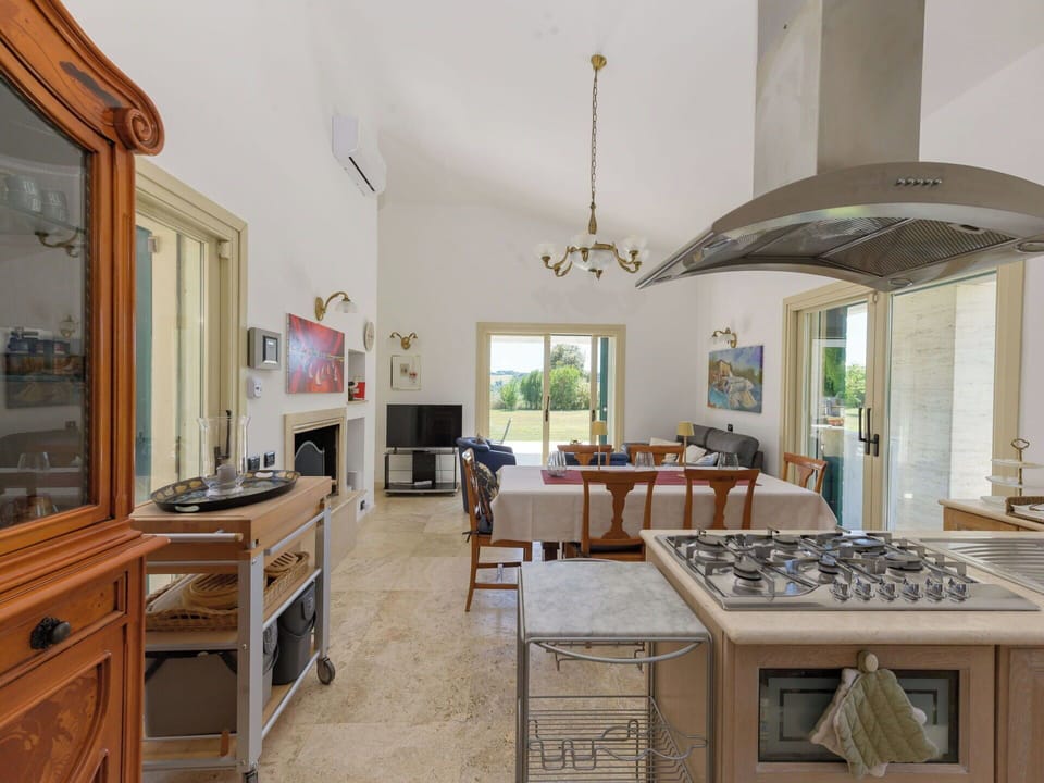 Furniture, Flooring, Interior Design, Home, Floor, Countertop, Kitchen, Ceiling, Lighting, Chair