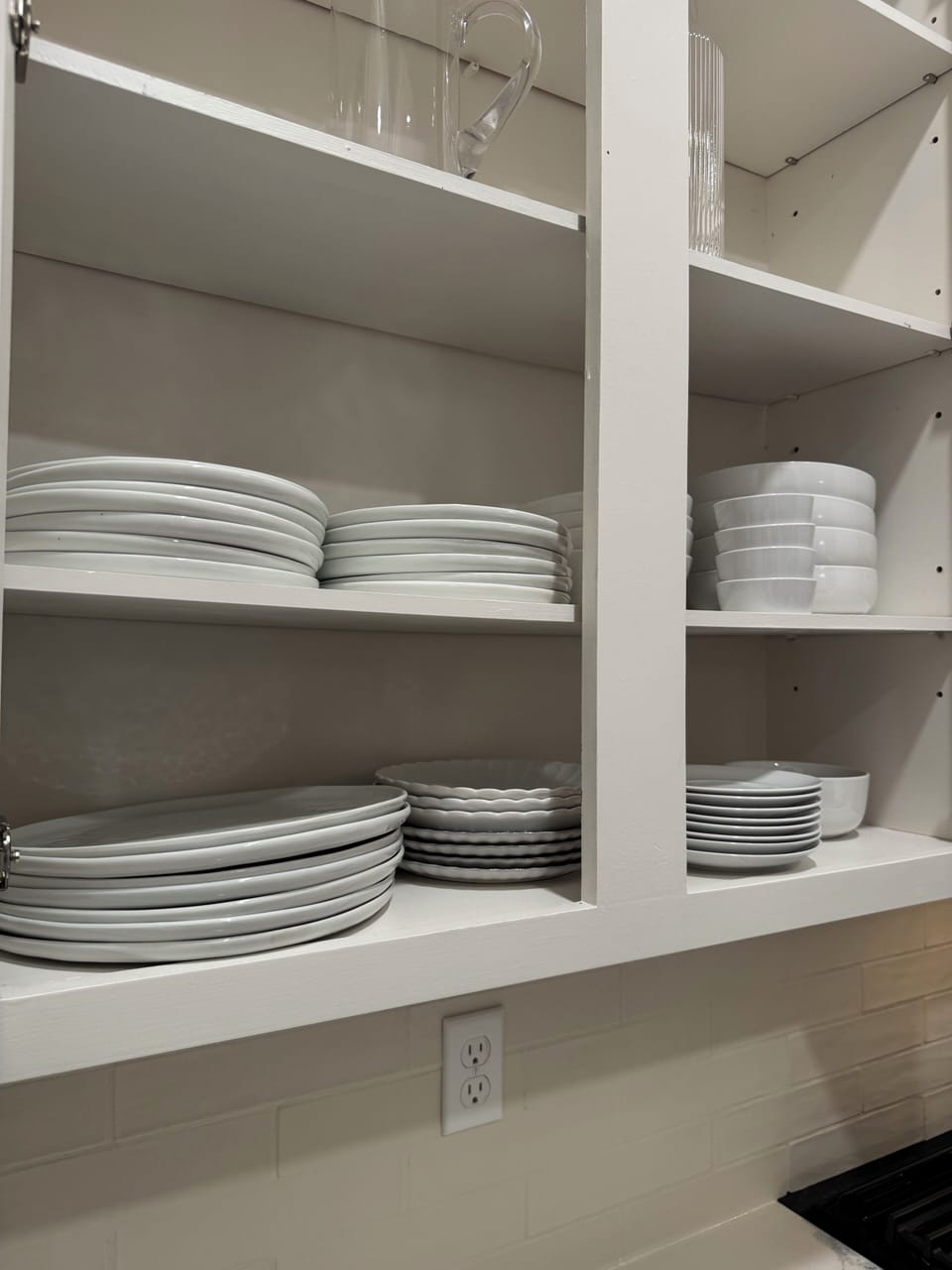 Kitchen fully stocked