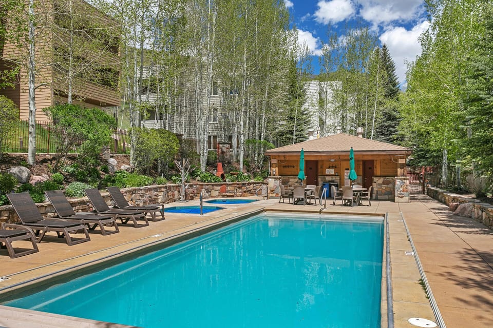 Condo, Multiple Beds (Sun Vail 11B, 3BD condo) | Pool | A heated pool
