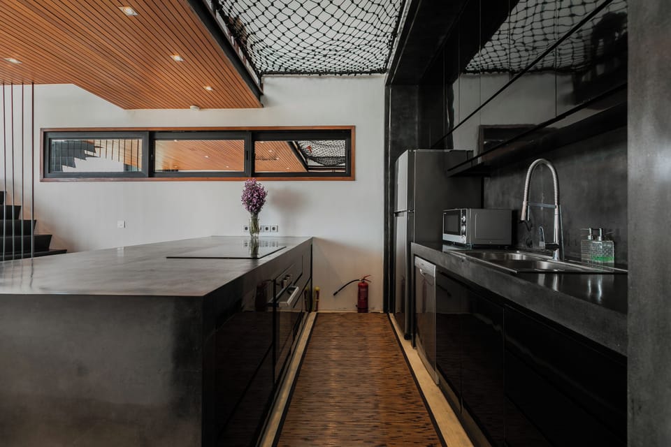 Luxury Villa, 4 Bedrooms, Private Pool | Private kitchen | Fridge, microwave, oven, stovetop