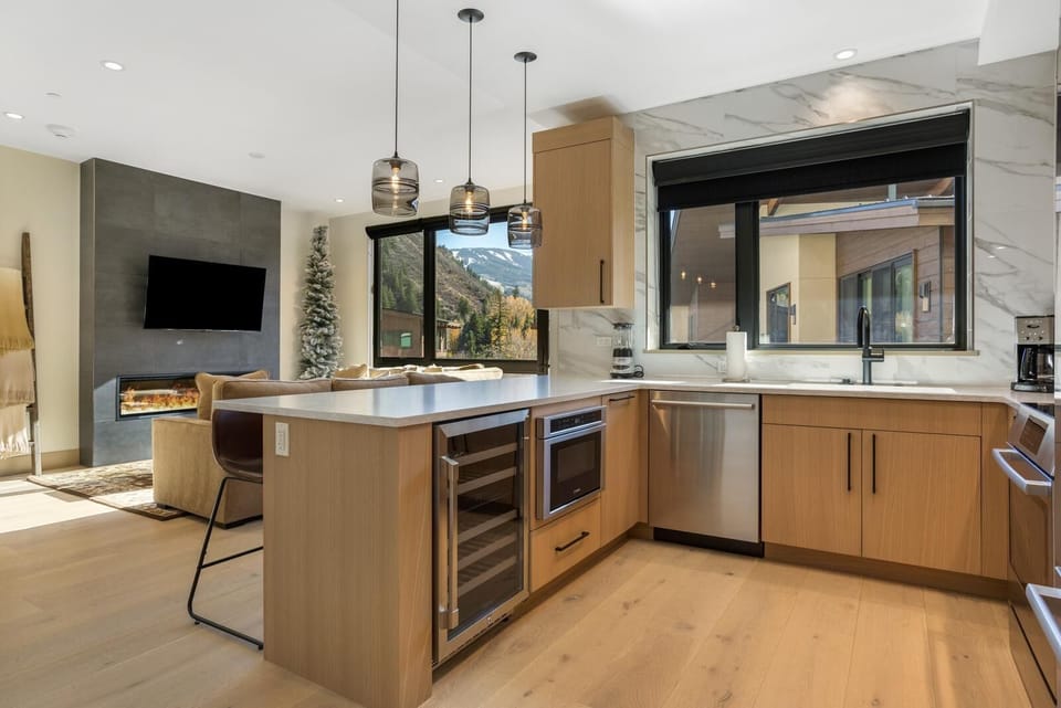 Condo, Multiple Beds (One Riverfront 106, 2BD Townhome with) | Private kitchen