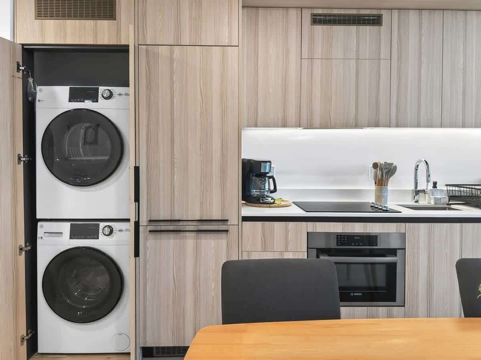 Convenient in-unit washer and dryer