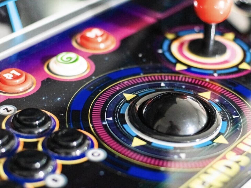 Premium AtGames Legends Ultimate Arcade Control Deck Trackball