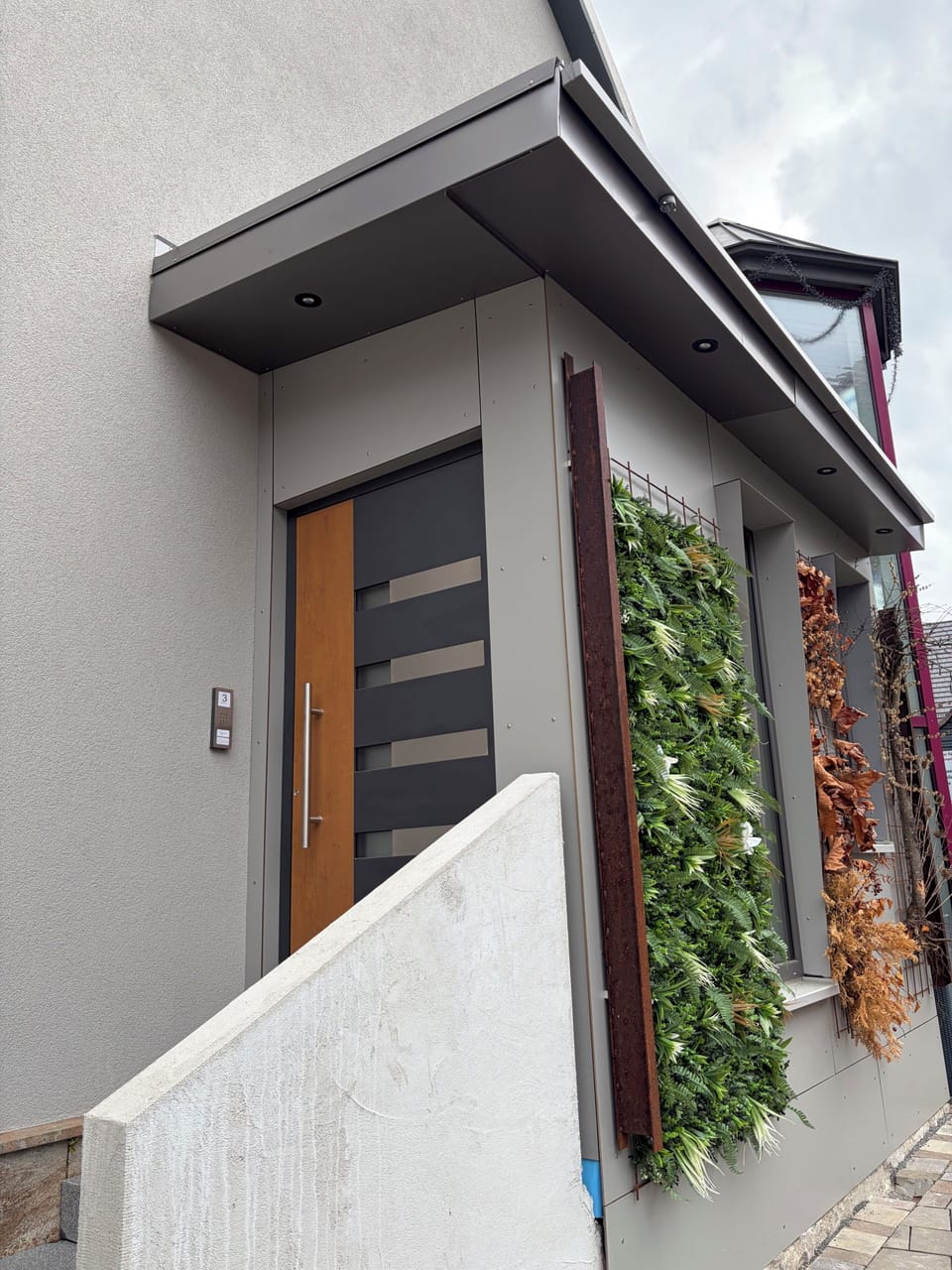Exterior detail