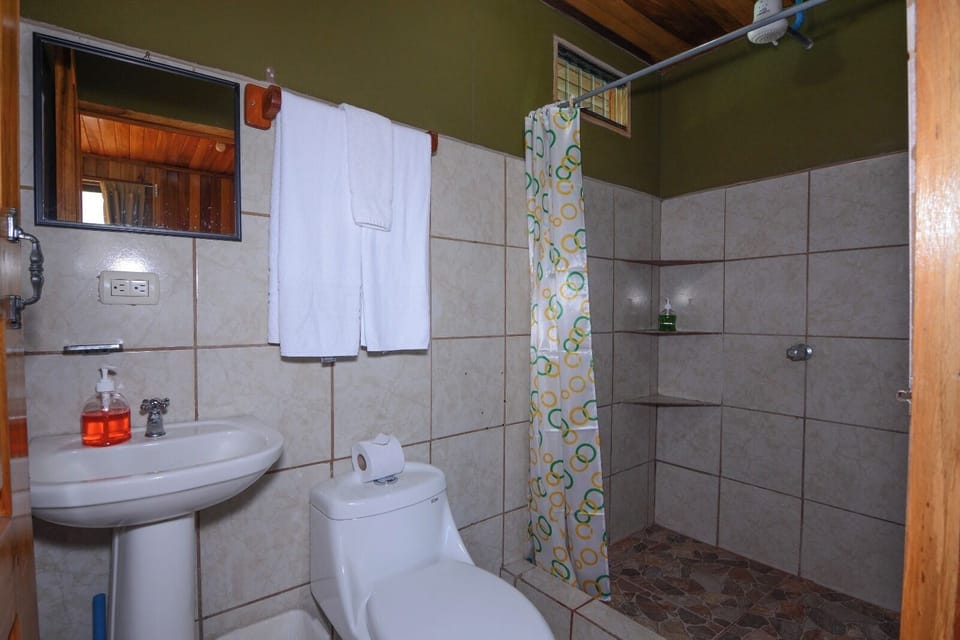 Economy Shared Dormitory | Bathroom | Towels, soap, toilet paper