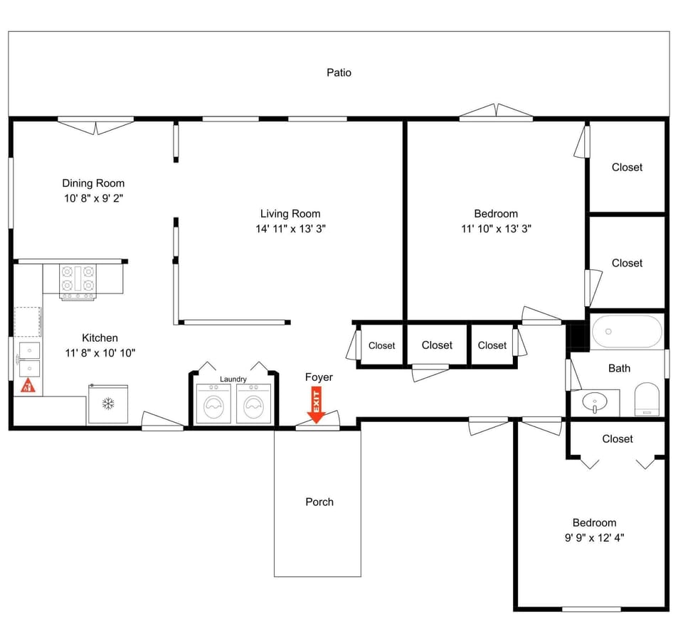 House (2 Bedrooms) | Property amenity