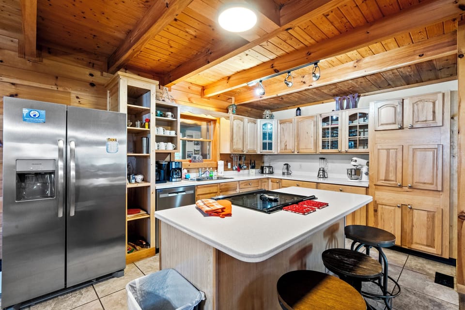 Chef's kitchen ready for your use