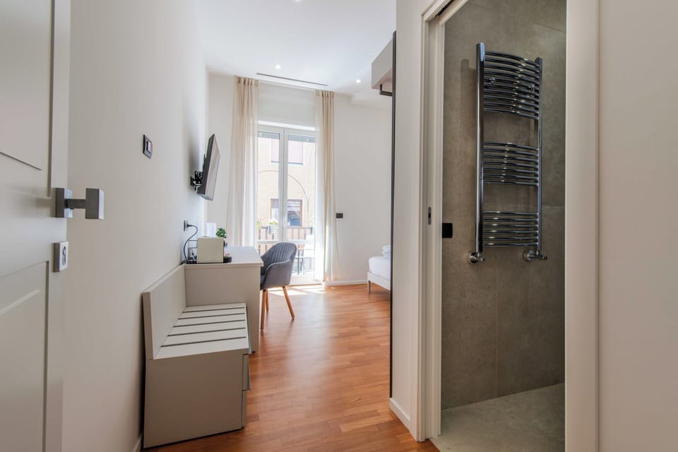 Luxury Double Room, City View | Memory foam beds, minibar, desk, laptop workspace