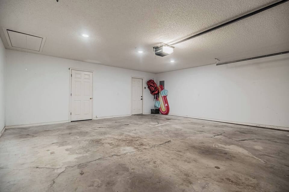 2 Car garage available for use with openers.