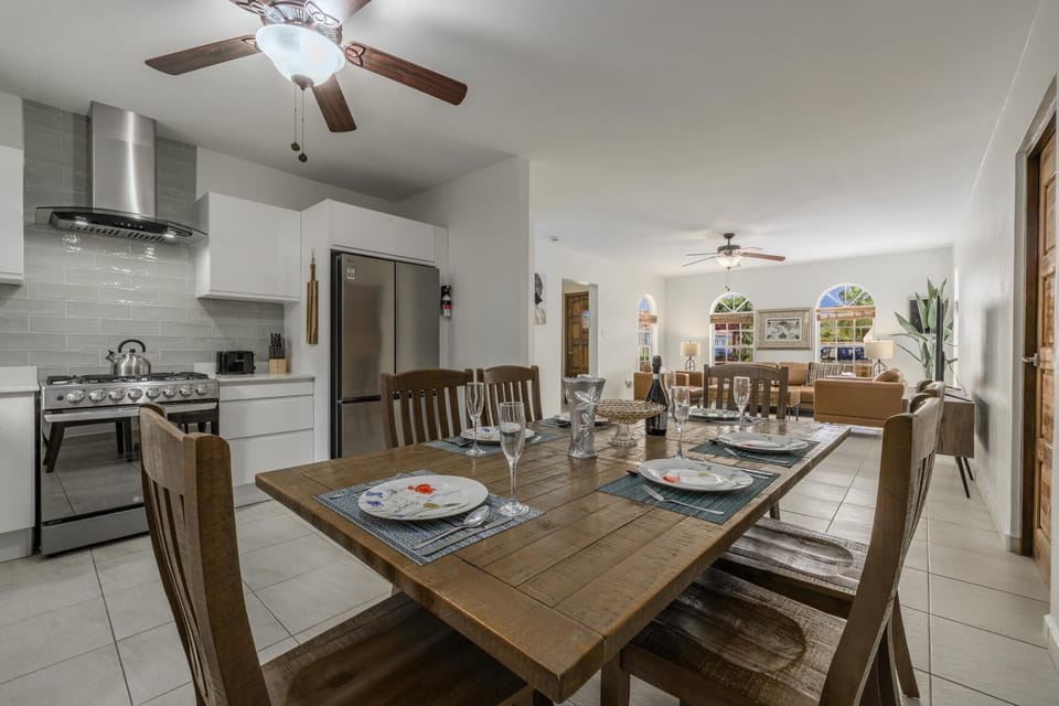 Gather around the inviting dining area designed for memorable meals and meaningful moments.