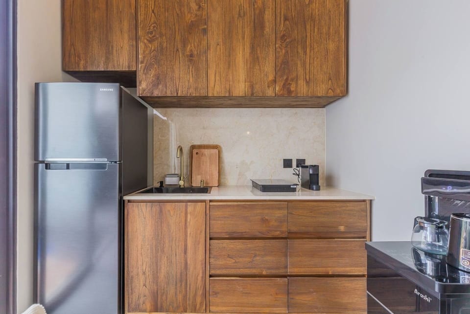 Romantic Villa, 2 Bedrooms, Private Pool | Private kitchen | Coffee/tea maker, electric kettle, spices
