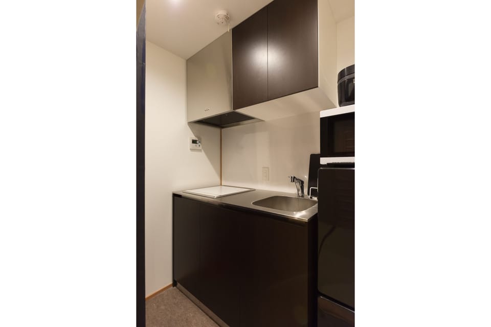 Holiday Rentals | Private kitchenette | Fridge, microwave, stovetop, coffee/tea maker