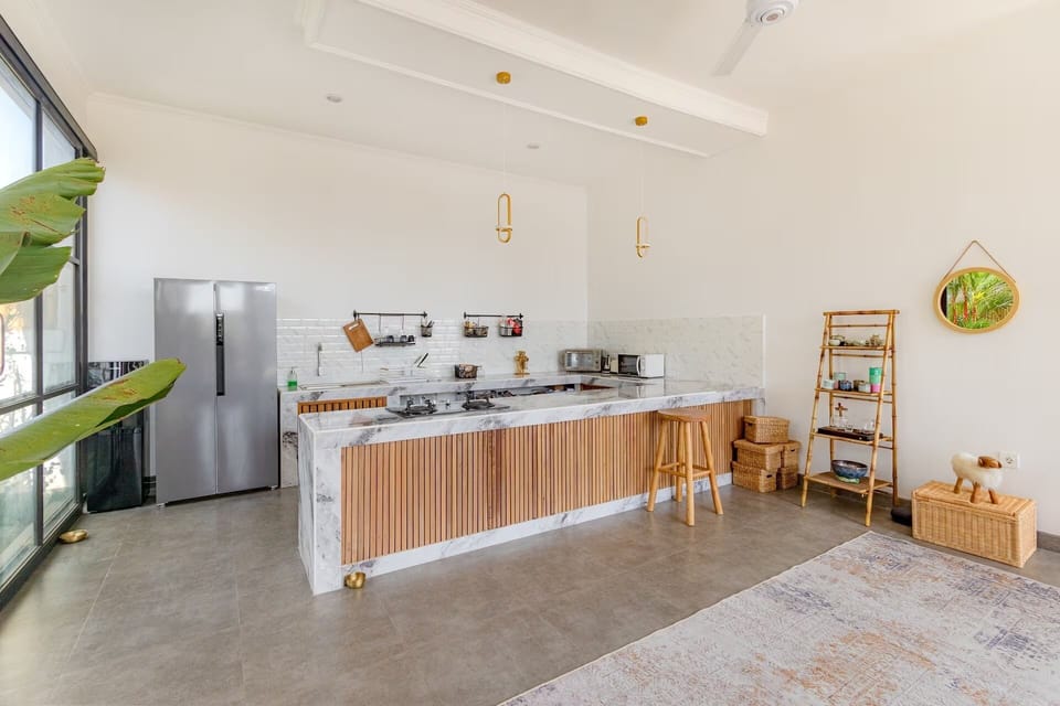 Luxury Villa, 3 Bedrooms, Private Pool | Private kitchen | Spices, eco-friendly cleaning products, paper towels, kitchen islands