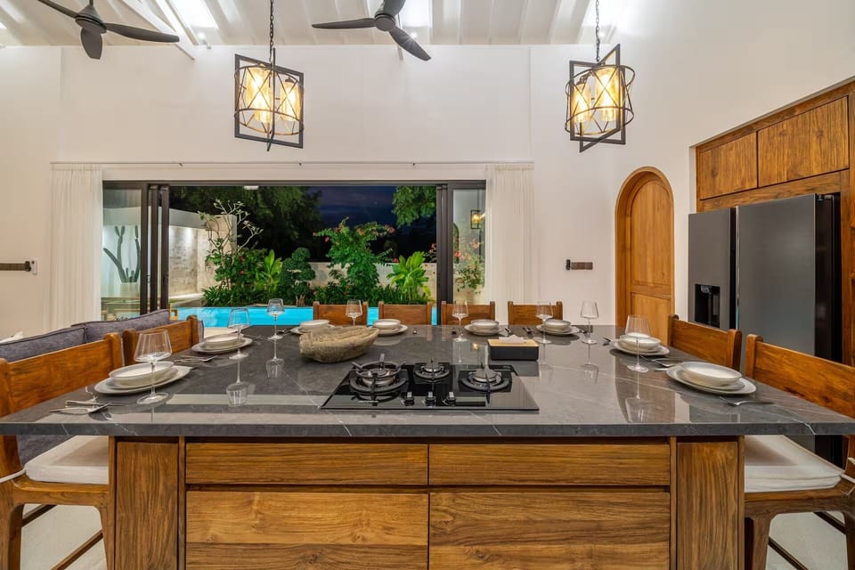 Luxury Villa, 4 Bedrooms, Private Pool | Dining
