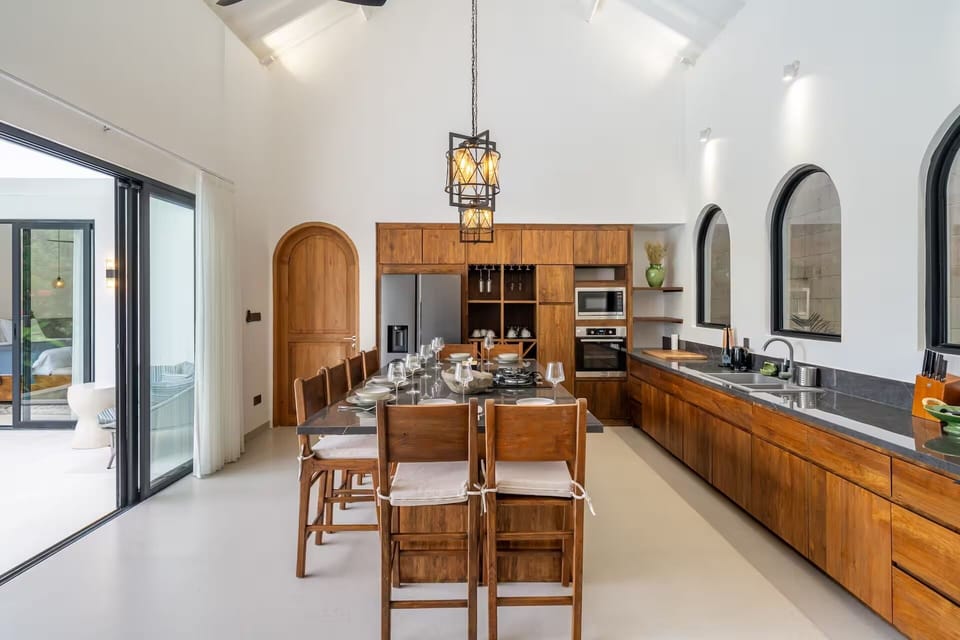 Luxury Villa, 4 Bedrooms, Private Pool | Private kitchen | Electric kettle, spices, eco-friendly cleaning products, paper towels