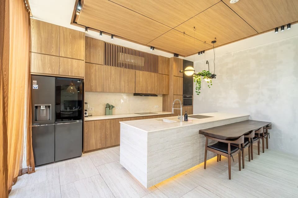 Luxury Villa, 4 Bedrooms, Private Pool | Private kitchen | Blender, spices, eco-friendly cleaning products, paper towels