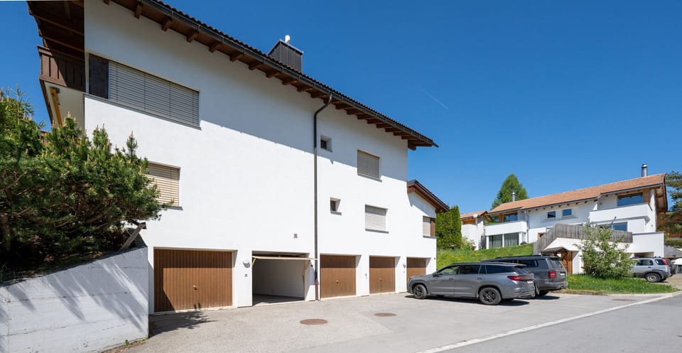 Exterior view with garage