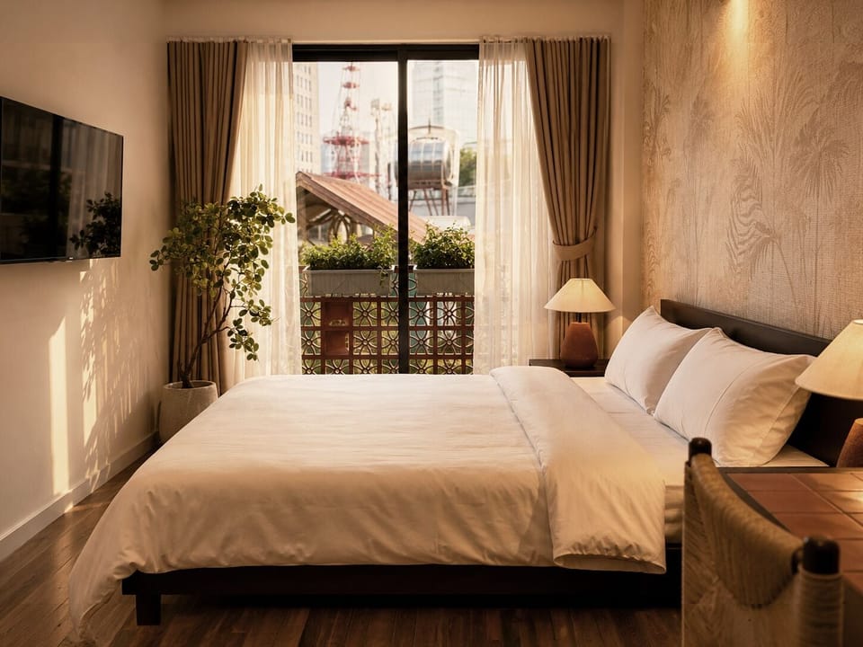 Deluxe Double Room | Premium bedding, memory foam beds, free WiFi, bed sheets