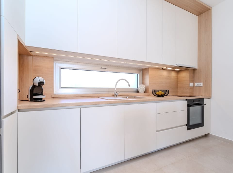 House (Villa Nexia with pool) | Private kitchen | Fridge