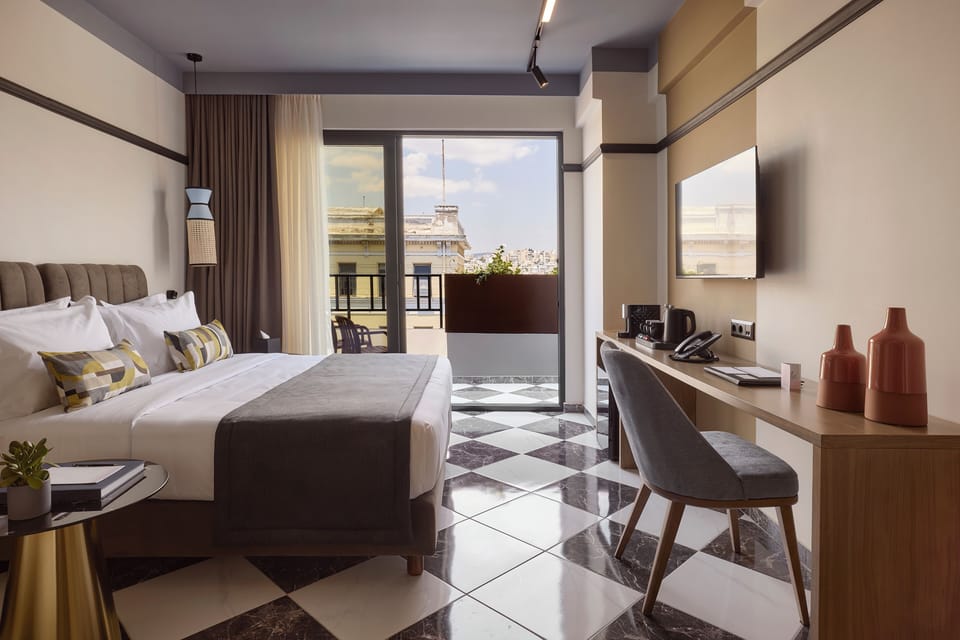 Minibar, in-room safe, desk, blackout drapes