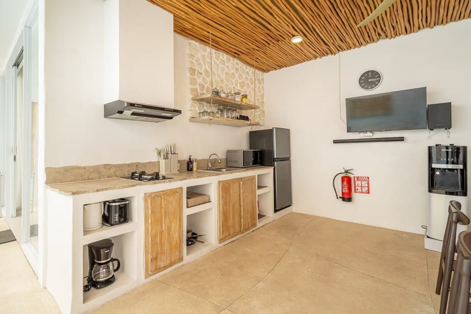 Design Villa, 3 Bedrooms, Private Pool | Private kitchen | Coffee/tea maker, electric kettle, toaster, blender