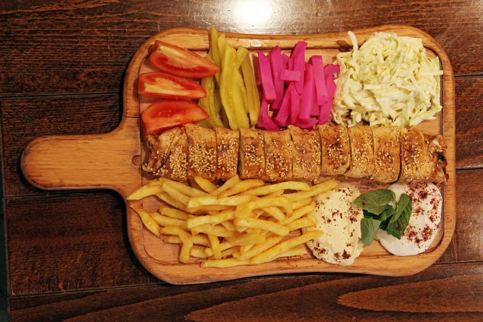 Lunch, dinner and brunch served