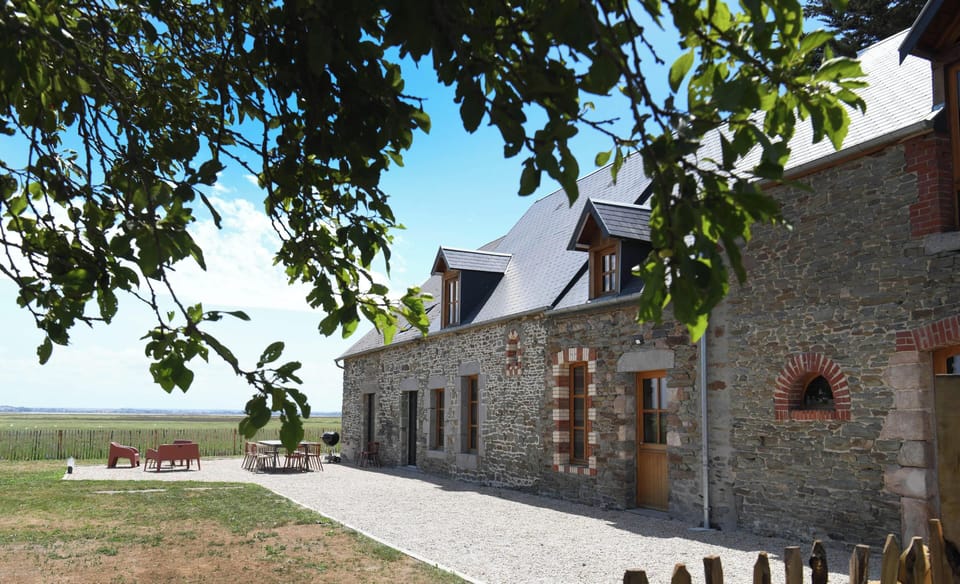 Gîte mer - Vue jardin