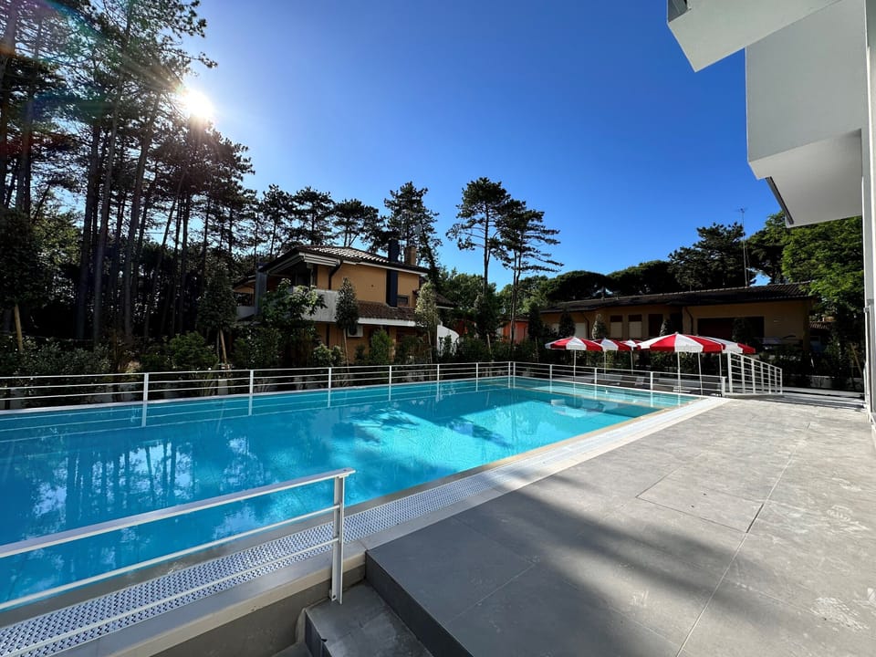Apartment, 2 Bedrooms, Balcony, Garden View | Pool | Outdoor pool
