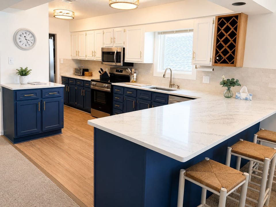 Enjoy all the comforts of a full kitchen.
