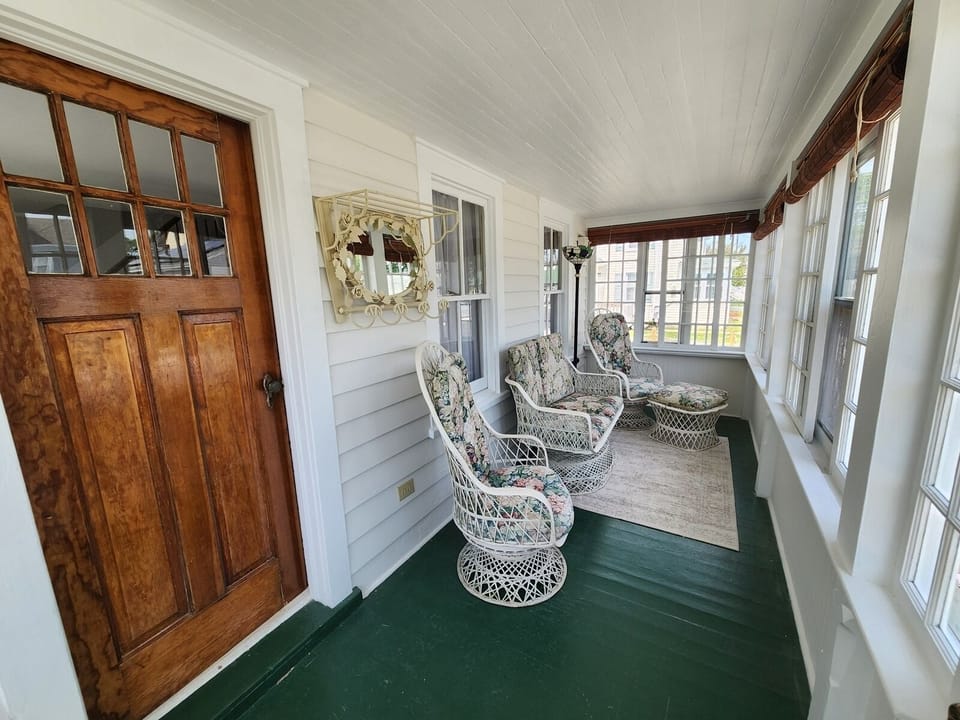 Front enclosed porch