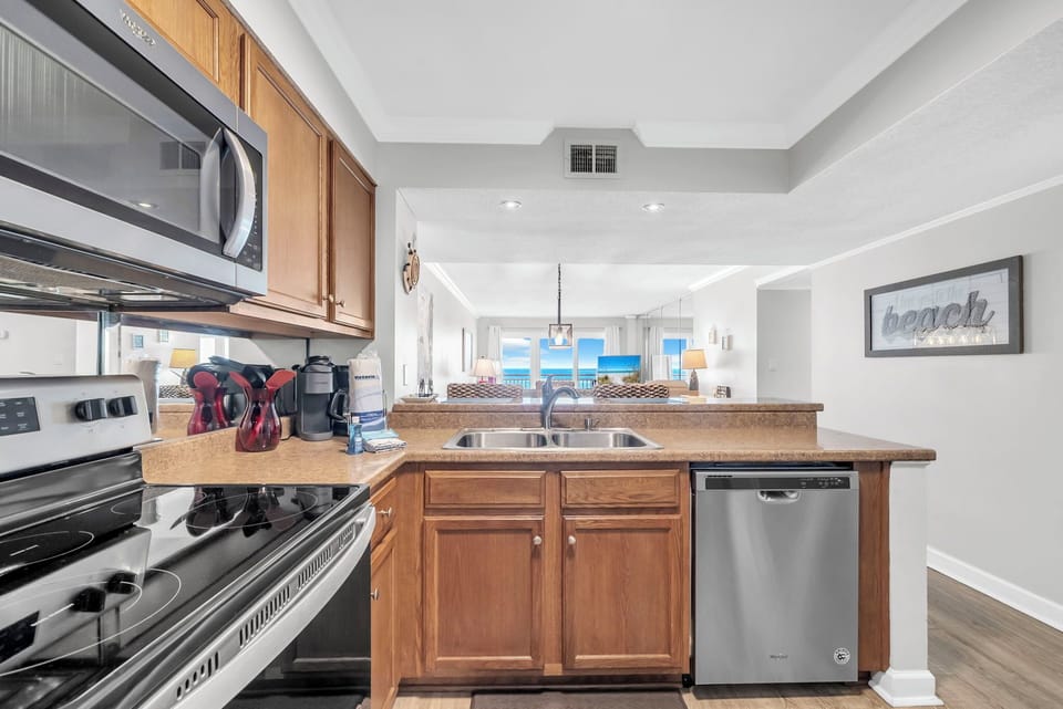 Fully equipped kitchen