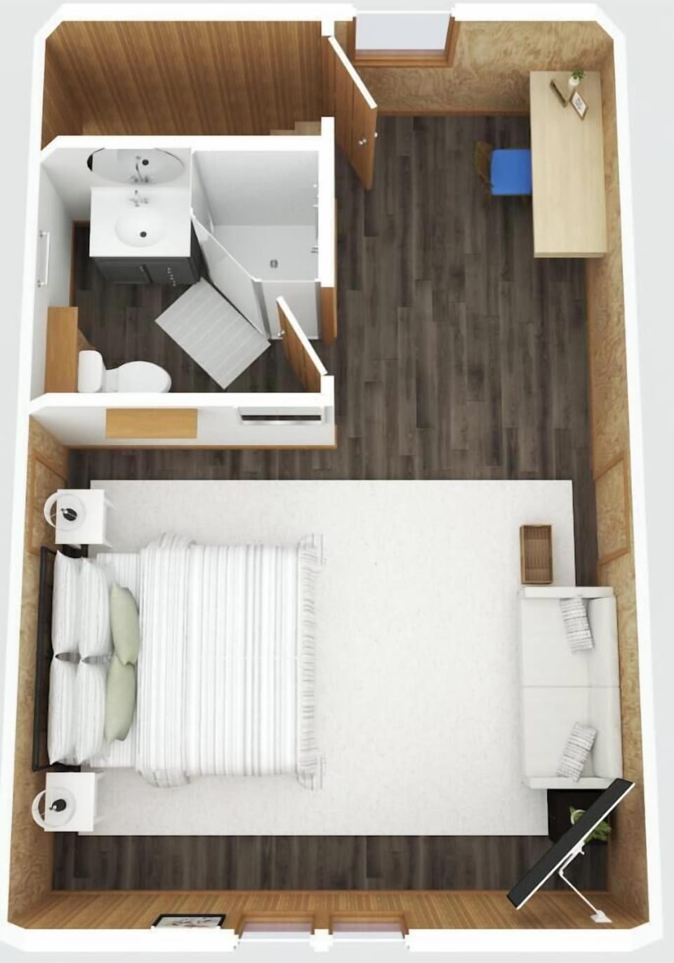 Cabin, Private Bathroom (Blue's Barn) | View from property