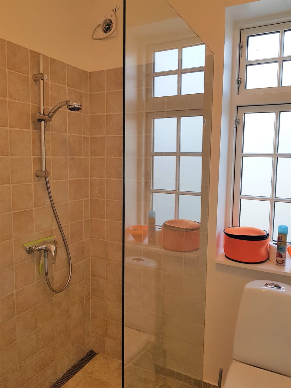 Double or Twin Room, Terrace, Valley View | Bathroom | Shower, hair dryer, towels