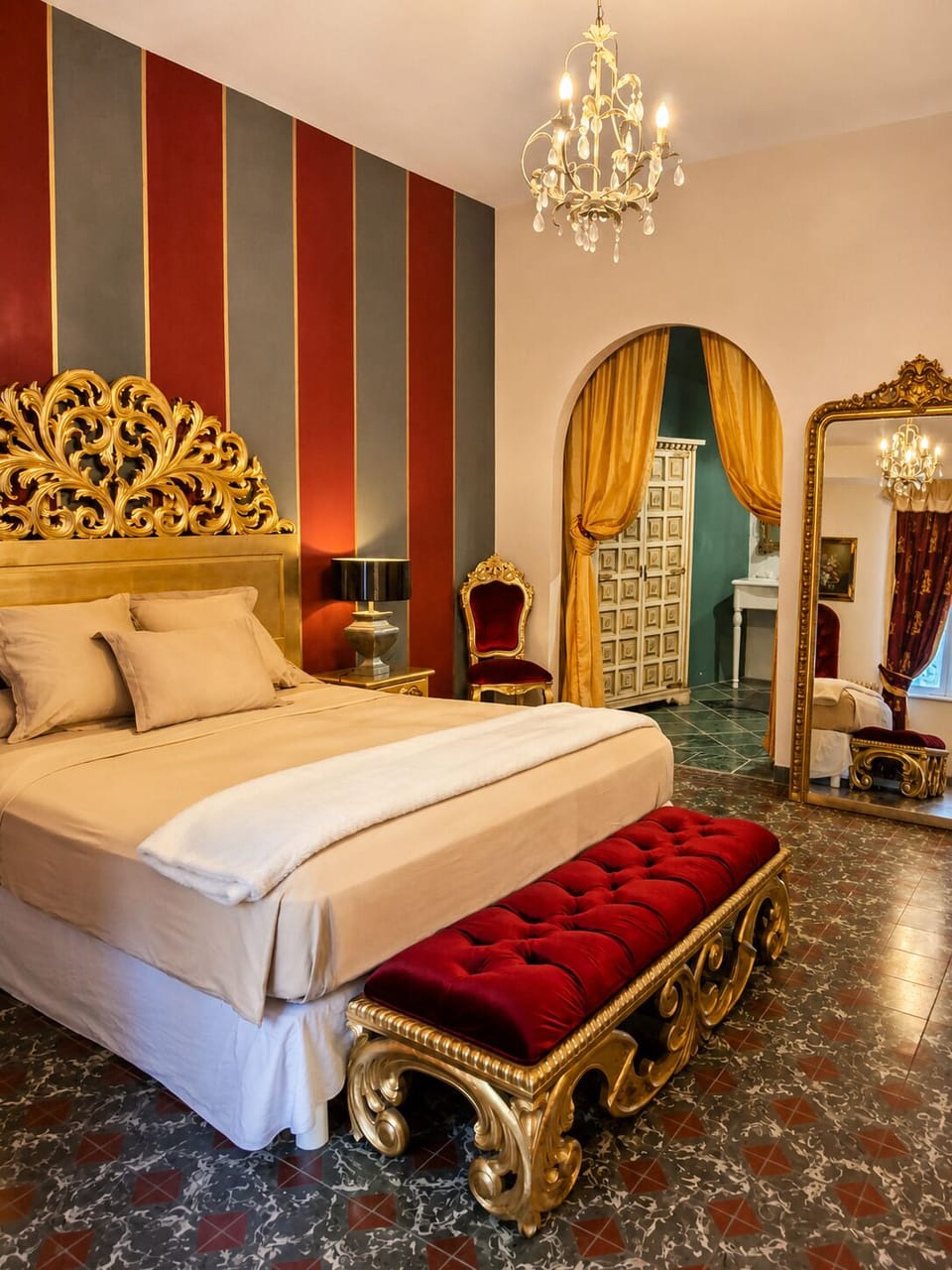 Deluxe Suite, 1 King Bed, Garden View | View from room
