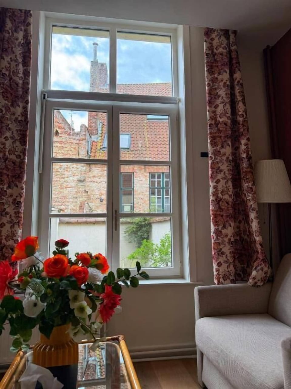 Double Room, Patio, Courtyard View | Living area