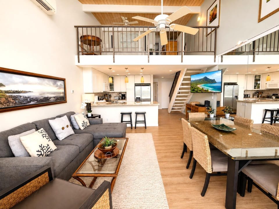 This view highlights how natural light fills the open floor space
