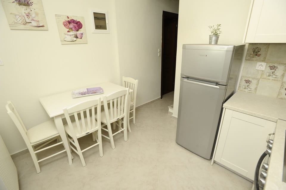 Family Villa, Beachfront | Private kitchen | Full-size fridge, stovetop, coffee/tea maker, electric kettle