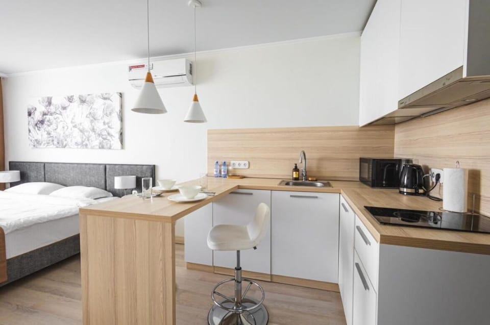 Apartment, Garden View | Private kitchen