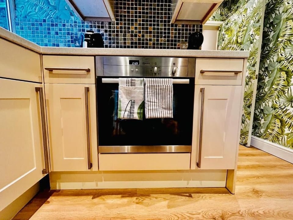 Family Apartment | Private kitchen | Full-size fridge, microwave, oven, stovetop