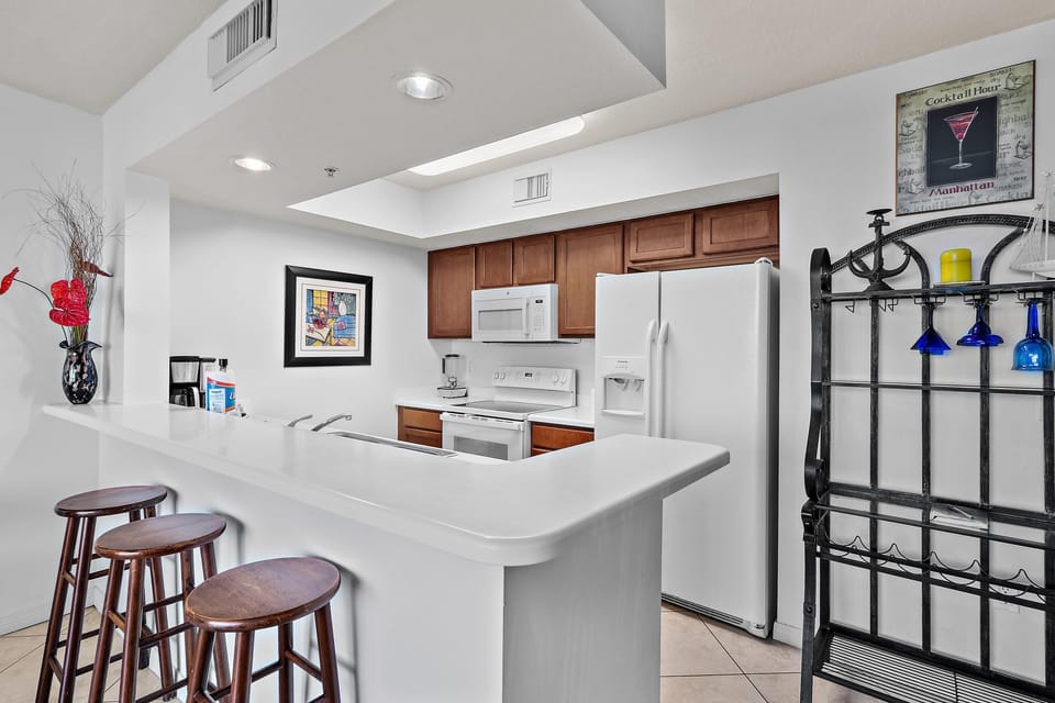 Condo, 1 King Bed with Sofa bed (Destin West Bayside Sandpiper #505) | Private kitchen