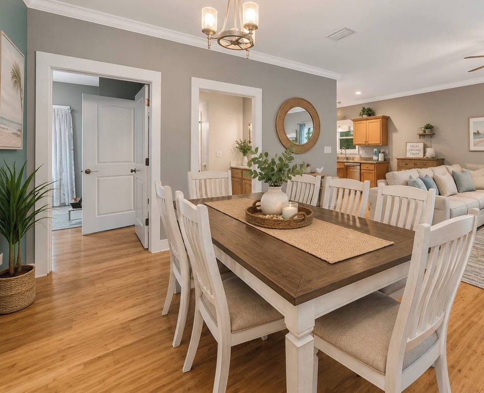 House, 3 Bedrooms, Smoking, Garden View | Dining room