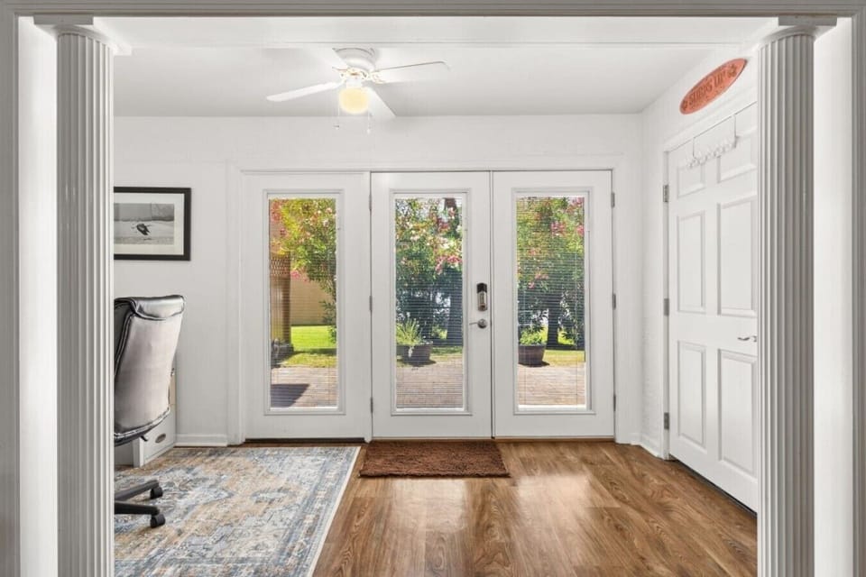 Office Area with Desk and Chair