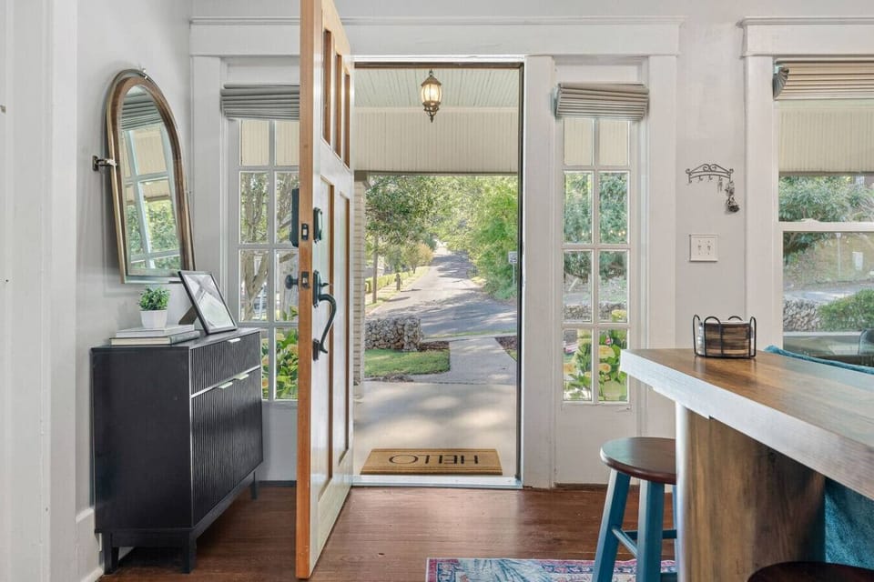 Front Door Entry to the Living Room-1st Floor- Street Level
